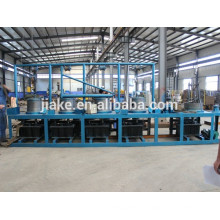 Complete automatic simple pulley steel wire coil production line